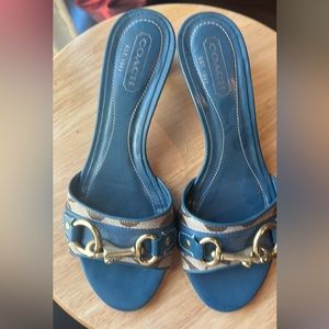 Coach sandals size 7.5